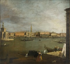 'The Bacino di San Marco: looking North', c1730. Artist: Canaletto.