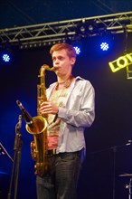Duncan Eagles, Love Supreme Jazz Festival, Glynde Place, East Sussex, 2014. Artist: Brian O'Connor.