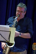 Mark Lockheart, Watermill Jazz Club, Dorking, Surrey, 2014. Artist: Brian O'Connor.