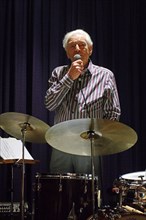 Tony Kinsey, Watermill Jazz Club, Dorking, Surrey, 2015. Artist: Brian O'Connor.
