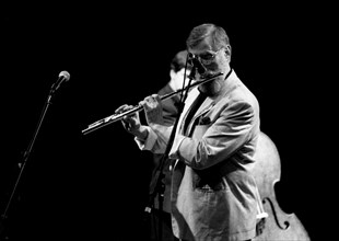 Lew Tabackin, Brecon Jazz Festival, Brecon, Powys, Wales, 1999. Artist: Brian O'Connor.