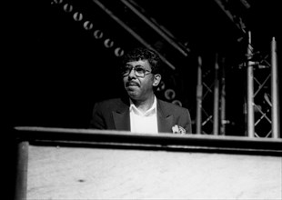 Jimmy McGriff, Top Rank Suite, Brighton, May 1989. Artist: Brian O'Connor.