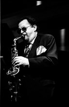 Jackie McLean, Jazz Cafe, London, April 1991. Artist: Brian O'Connor.