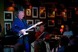 Andy Drudy, Ronnie Scott's, Soho, London, 5th July 2016. Artist: Brian O'Connor.