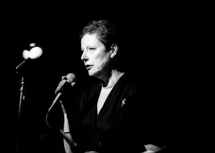 Kate Westbrook, Ronnie Scott's, Soho, London, June, 1992.  Artist: Brian O'Connor.