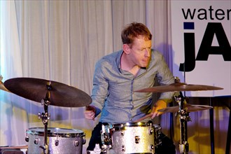Andrew Bain, Watermill Jazz Club, Dorking, Surrey, November 8, 2016. Artist: Brian O'Connor.