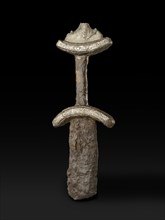 Sword fragment and hilt (The Abingdon Sword), Late Anglo-Saxon Period (Britain) (850-1066). Artist: Unknown.