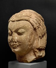 Head of Shiva, early 5th century. Artist: Unknown.
