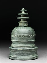 Base of a reliquary in the form of a stupa, 1st century. Artist: Unknown.
