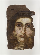 Funerary portrait of young woman, 1st century. Artist: Unknown.