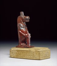 Statuette of the goddess Taweret, Third Intermediate Period (Egypt) (c1070 - 715 BC). Artist: Unknown.
