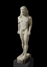 Biton or Kouros A, from Delphi, 590-580 BC. Artist: Unknown.