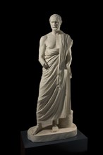 Portrait statue of Demosthenes, 1st-2nd century AD. Artist: Unknown.