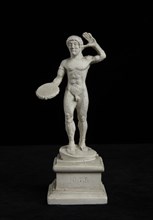 Statuette of discus-thrower, 480-460 BC. Artist: Unknown.