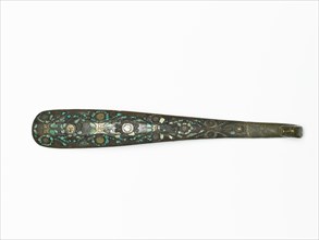 Belt hook with geometric design, 4th-3rd century BC. Artist: Unknown.