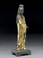 Standing figure of the bodhisattva Guanyin, 17th - 18th century. Artist: Unknown.