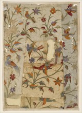 Birds and flowers, 17th century. Artist: Unknown.