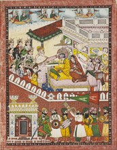 The coronation of Rama, c1861. Artist: Unknown.
