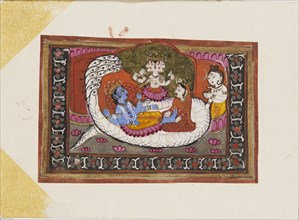 Vishnu Anantasayin, early 19th century. Artist: Unknown.
