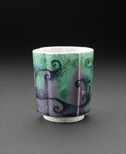 Sake cup with abstract design, c1700. Artist: Unknown.