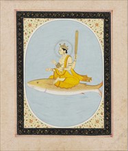 Vishnu as the fish avatar, Matsya, 1805-1815. Artist: Unknown.