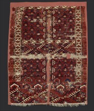 Turkmen Ersari carpet, 18th century, (1701-1800). Artist: Unknown.