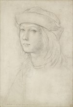 Portrait of an unknown Youth (possibly a self-portrait). Artist: Raphael.