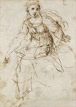 Allegorical Figure of Theology, early 16th century. Artist: Raphael.