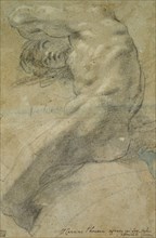 Study of a nude Man, 1560-1609.