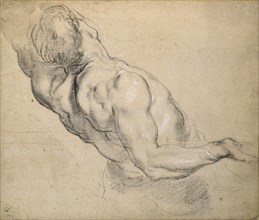 Study of a nude male Torso, 1600-1640. Artist: Peter Paul Rubens.