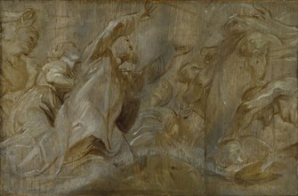 The Sacrifice of Noah, c1620. Artist: Unknown.