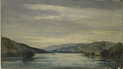 Coniston Water, 1838. Artist: David Charles Read.