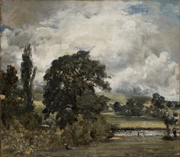 Water Meadows near Salisbury, 1820-1829. Artist: John Constable.