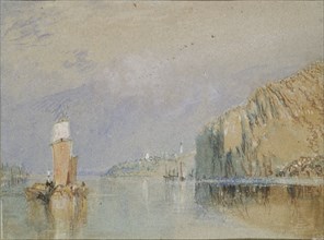 Coteaux de Mauves, c1830. Artist: JMW Turner.