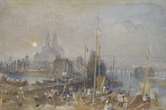 The Canal of the Loire and Cher, near Tours, c1830. Artist: JMW Turner.