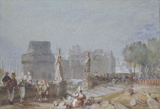 Chateau de Nantes, c1830. Artist: JMW Turner.
