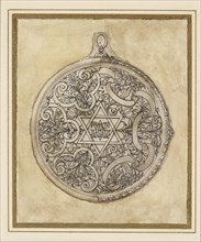 Design for a pendant jewel, mid 16th century. Artist: Etienne Delaune.