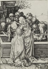 The Entombment, late 15th century. Artist: Martin Schongauer.