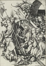 Christ in Limbo, late 15th century. Artist: Martin Schongauer.