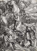 Christ on the mount of olives, 1496-1511. Artist: Albrecht Durer.