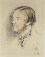 Portrait of William Holman Hunt, 1854. Artist: John Everett Millais.