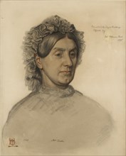Mrs Thomas Combe (1806-1893), 19th century. Artist: William Holman Hunt.
