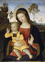 The Virgin and Child, 1470s-1490s. Artist: Bernardino Pinturicchio.