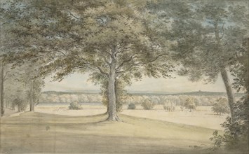 Kirtlington Park, 9 October 1783. Artist: John Baptist Malchair.