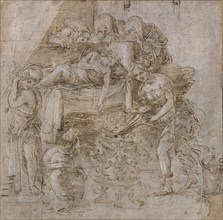 The Death of Meleager, c1490s. Artist: Filippino Lippi.