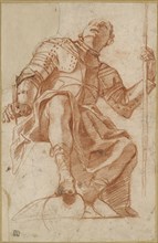 Study for a Knight of Malta, mid 17th century. Artist: Mattia Preti.