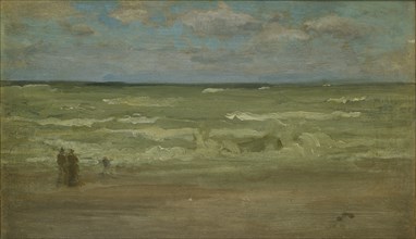 The Shore, Pourville, 1899. Artist: James Abbott McNeill Whistler.