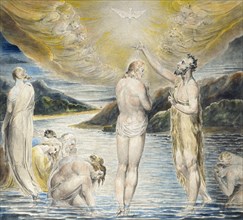 The Baptism of Christ, c1803. Artist: William Blake.