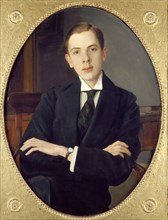 Evgenii Sergheevich Mikhailov, the Artist's Nephew, 1916. Artist: Konstantin Somov.