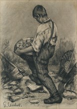 Young Stone Breaker, c1864-1865. Artist: Gustave Courbet.
